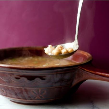 TUNISIAN CHICKPEA BREAKFAST STEW